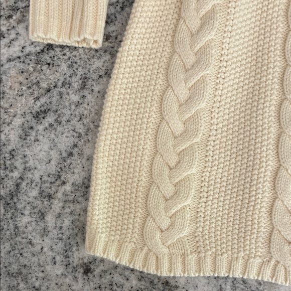 Leopard Print Faux Fur Vest with Cream Knit Dress NWT l S 5/6 - Picture 4 of 9